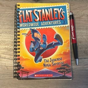 Secret Journal “Flat Stanley’s Worldwide Adventures” Handmade journal 📚